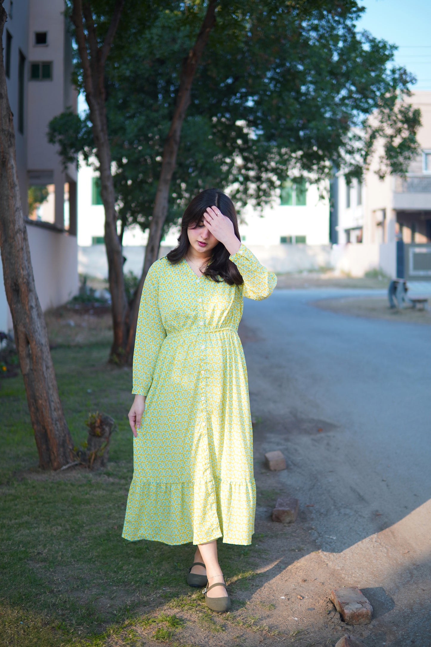 1 Pc Maxi Dress- M02