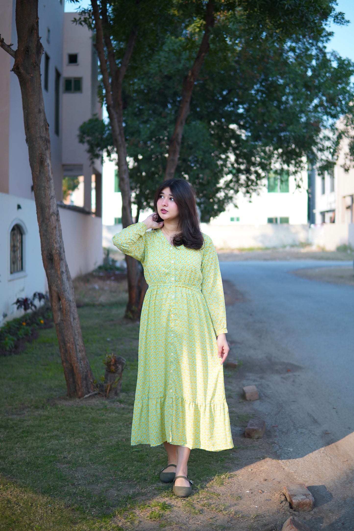 1 Pc Maxi Dress- M02