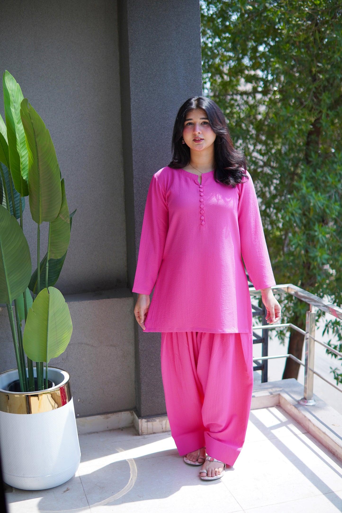 2pc - bubble farshi set / PINK