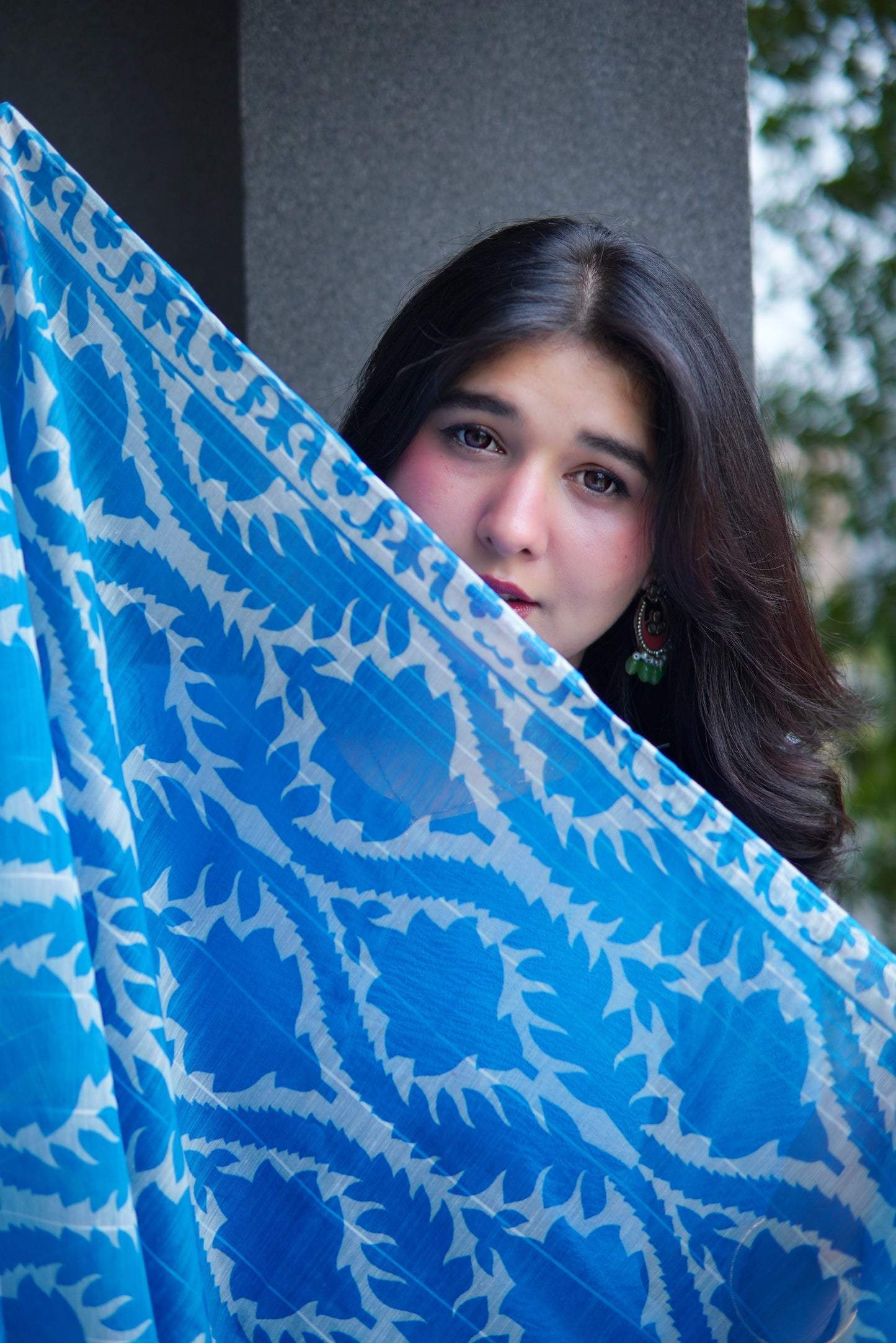 3pc - bubble farshi set / ROYAL BLUE