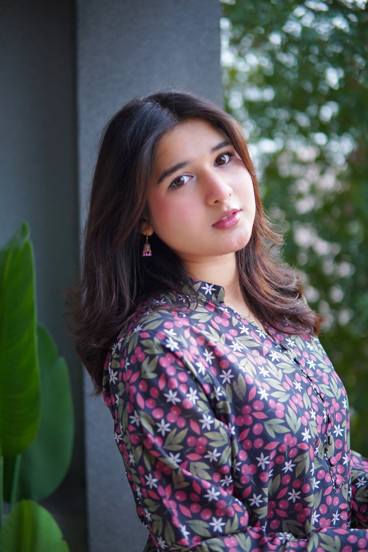2 Pc - Embroided Farshi Shalwar With printed Shirt - 888