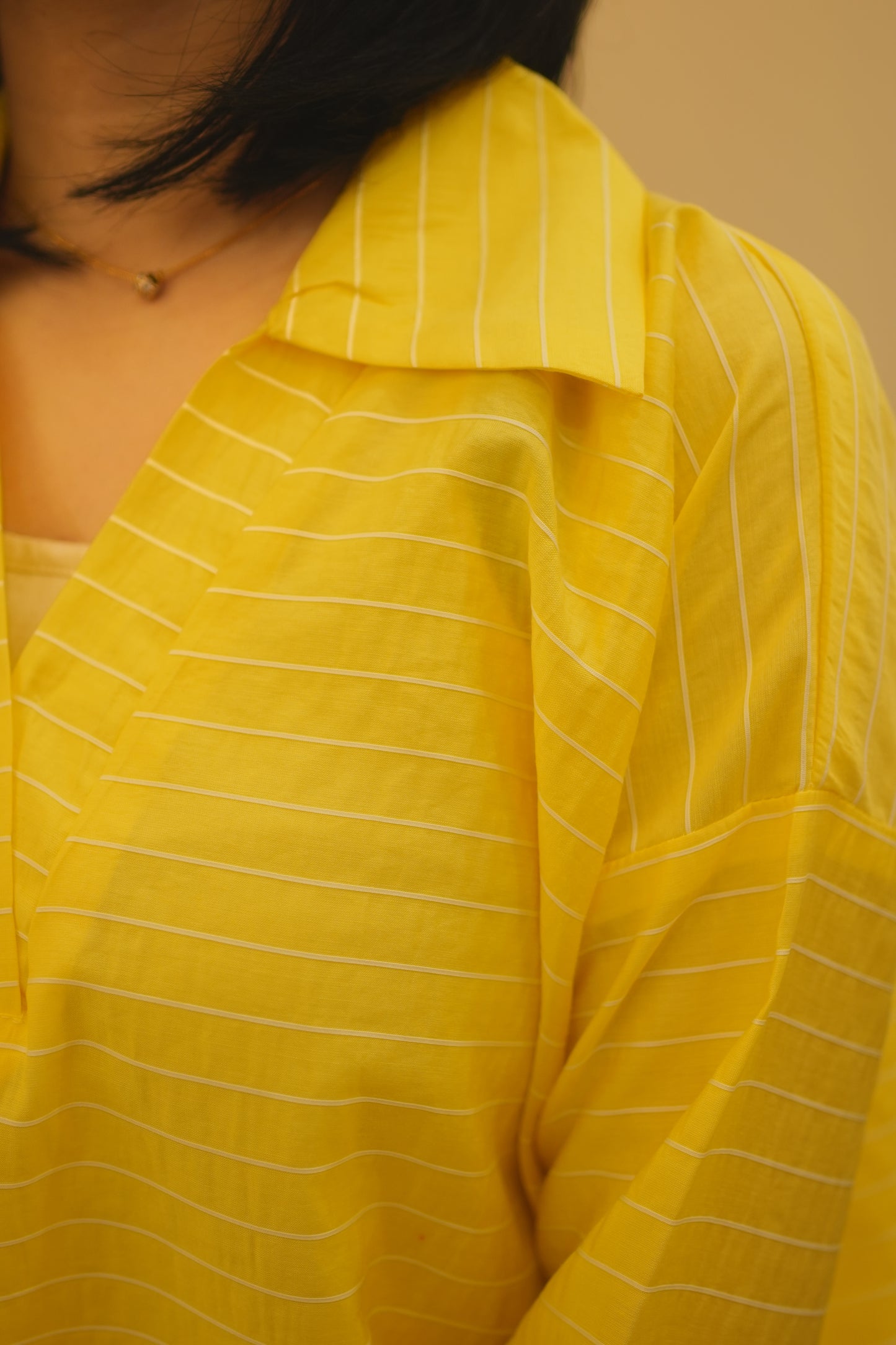 2 Pc Co-ord Set - Yellow