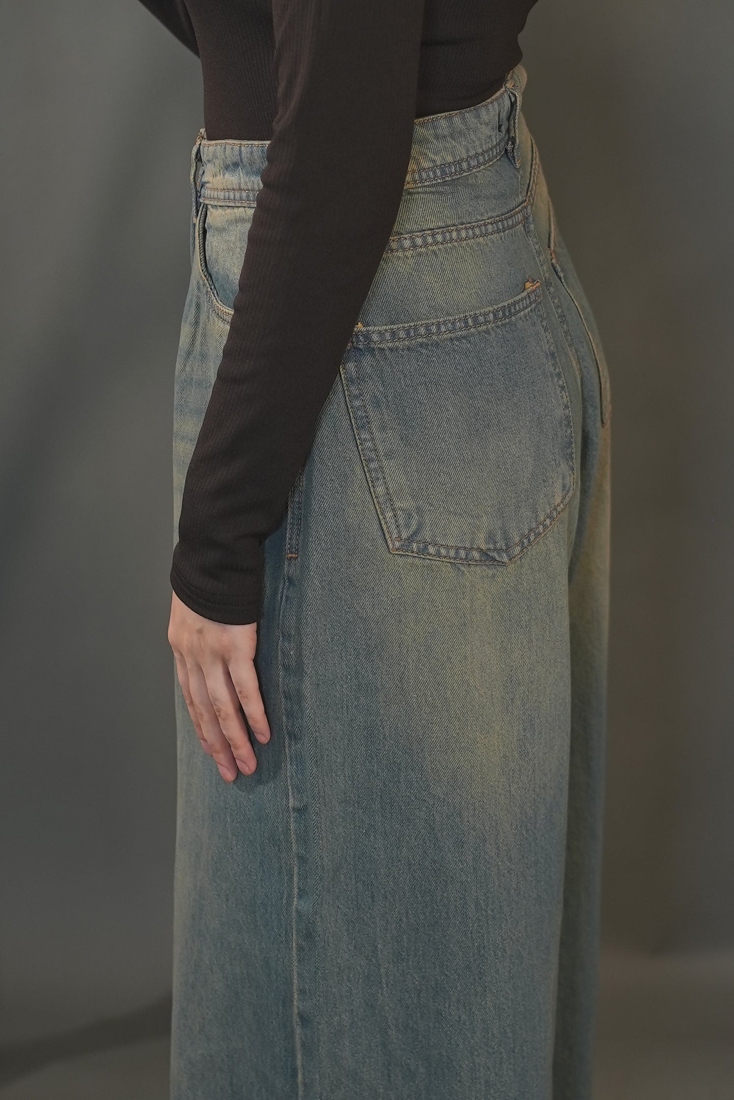 Wide Leg jeans - light001