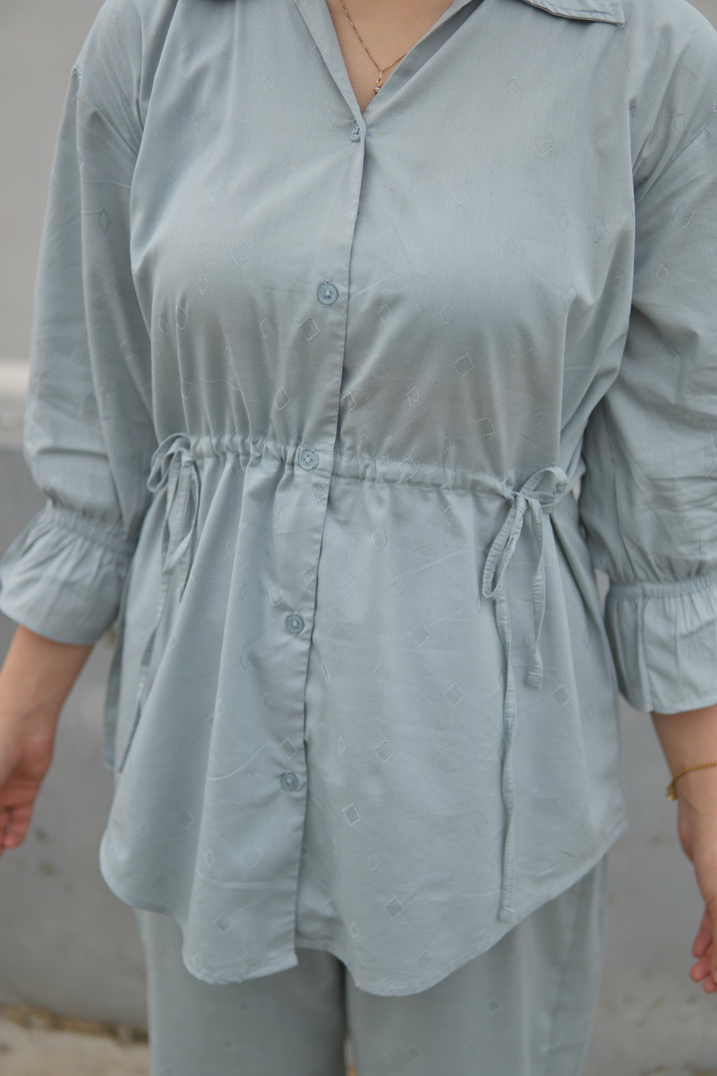 2 Pc Lawn Coord Set - OO1
