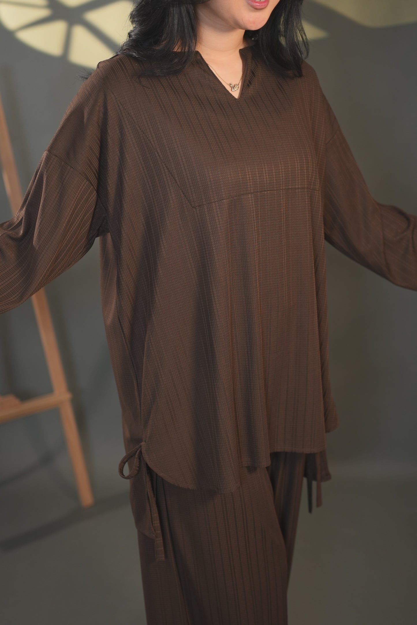2 Pc Coord Set - brown001