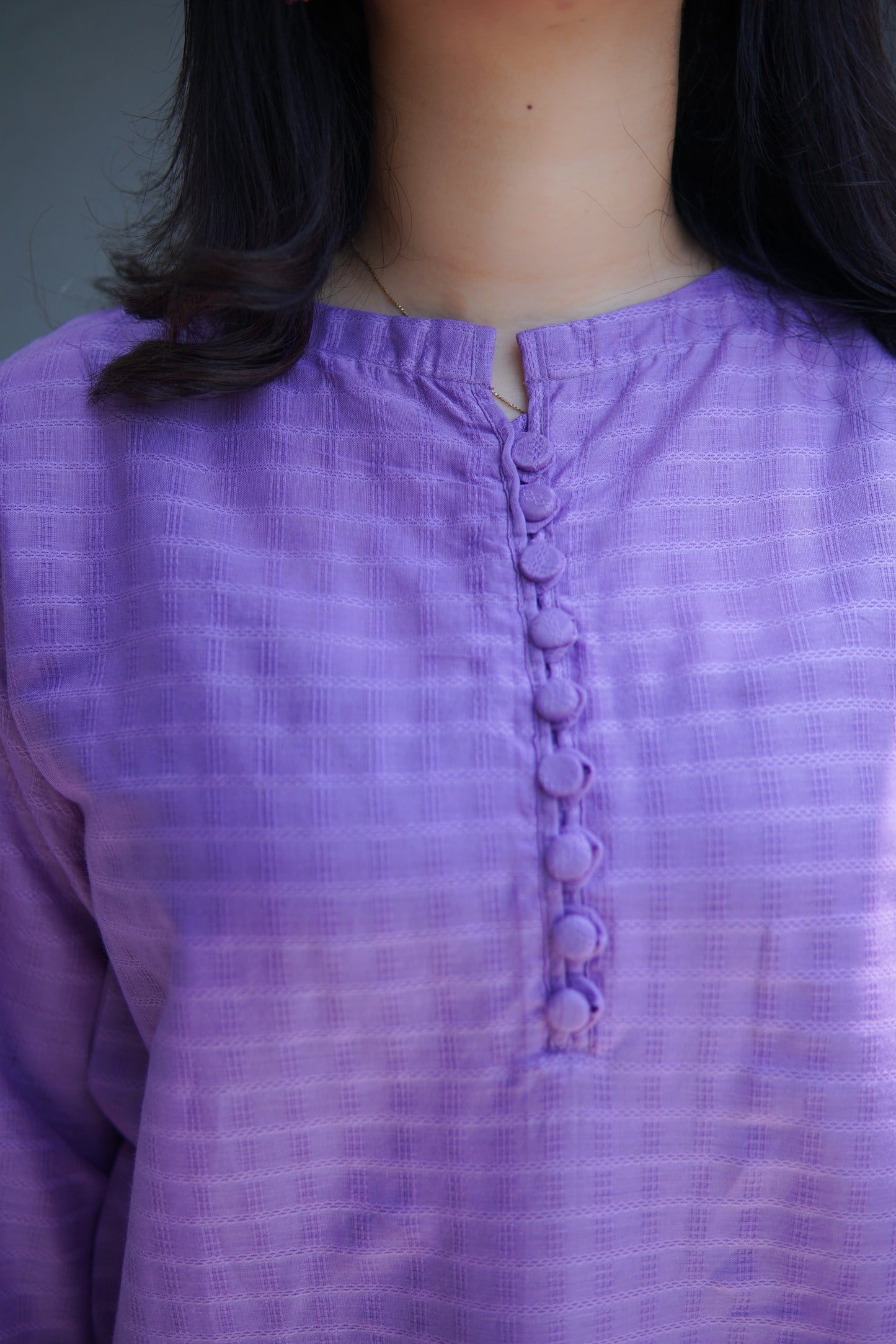 Lilac bloom - 2pc farshi set