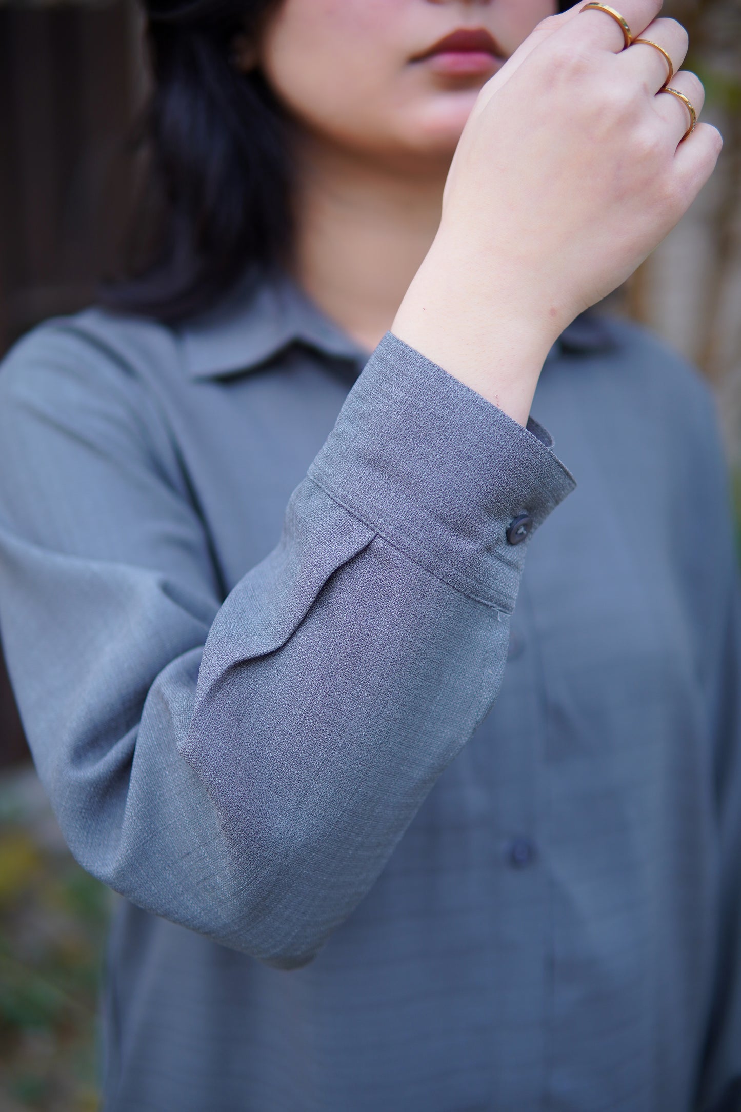 2 Pc buttoned Winter Coord - Olive