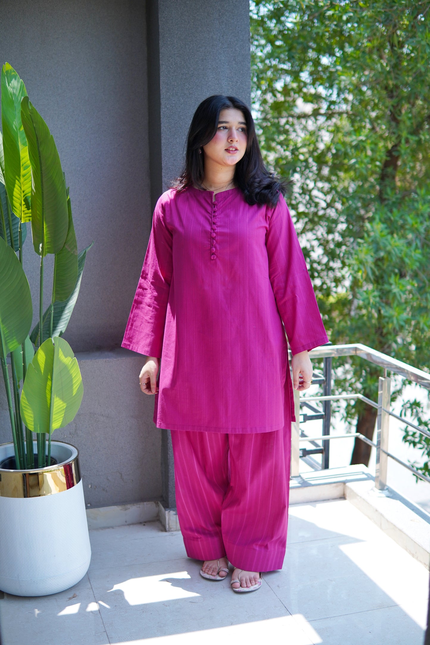 Gulaabi - 2pc farshi set
