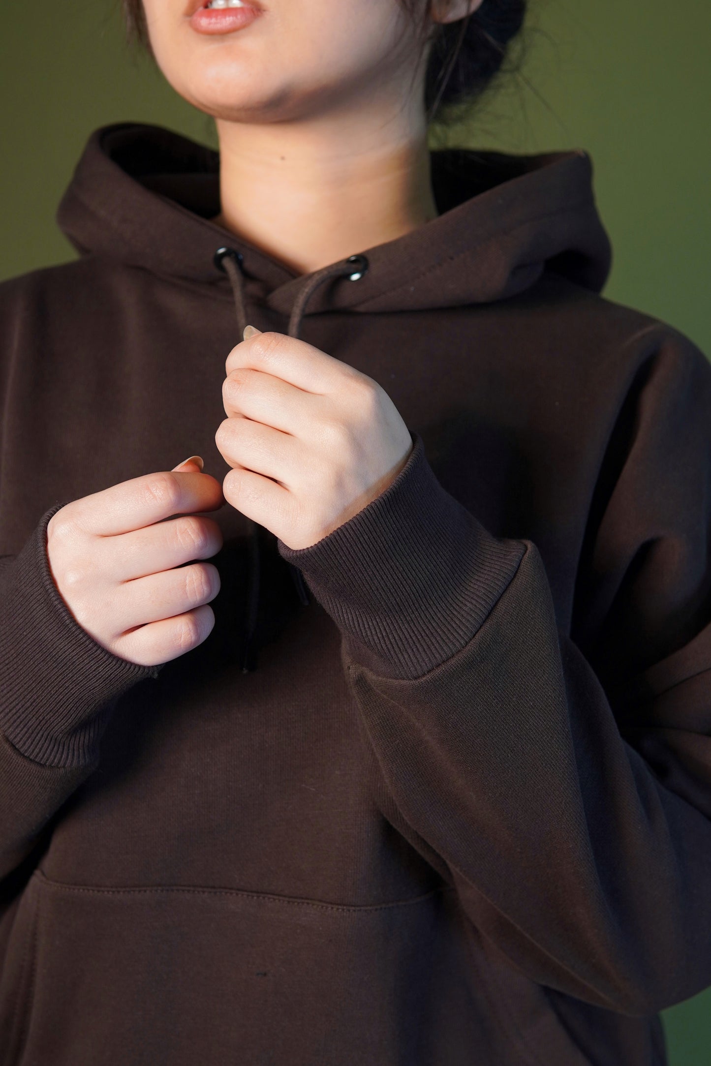 Oversized Hoodie- Chocolate Brown