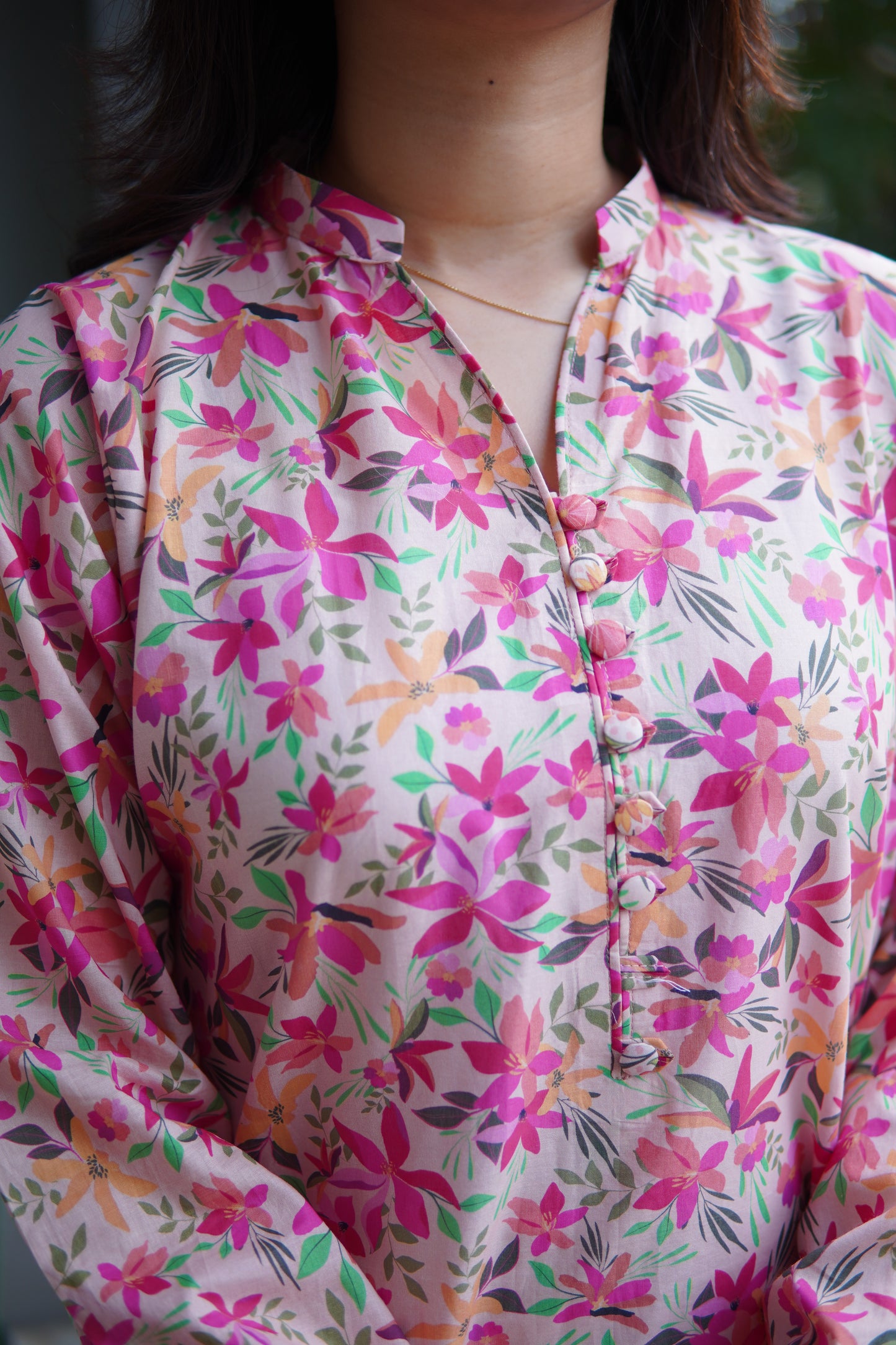 2 Pc - Embroided Farshi Shalwar With printed Shirt - 004