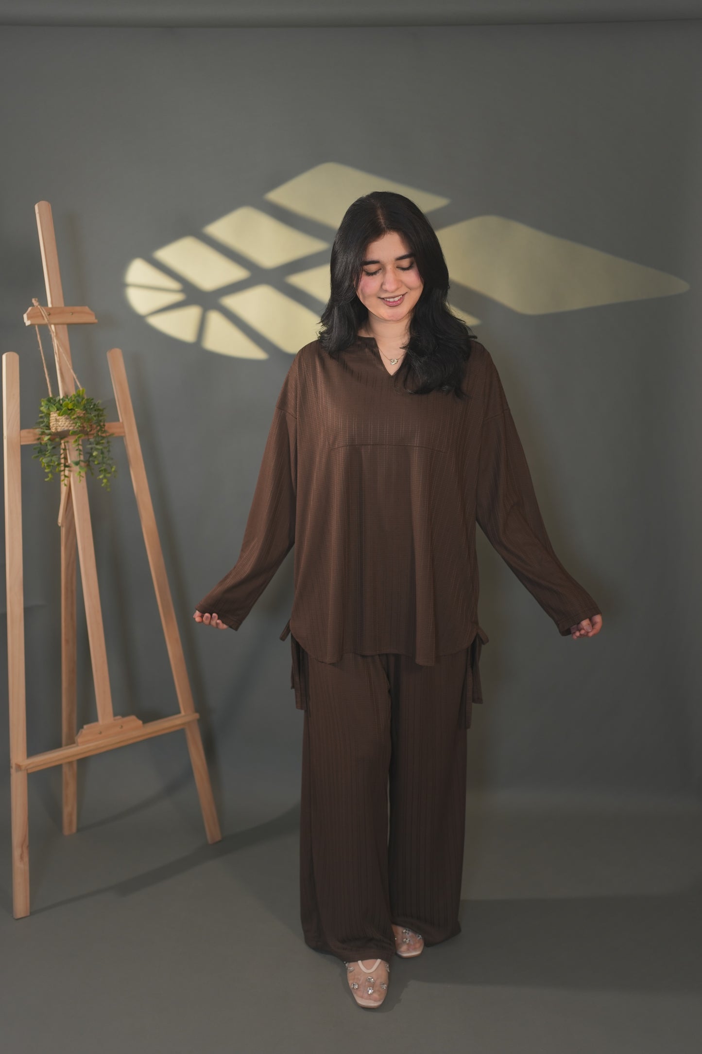 2 Pc Coord Set - brown001
