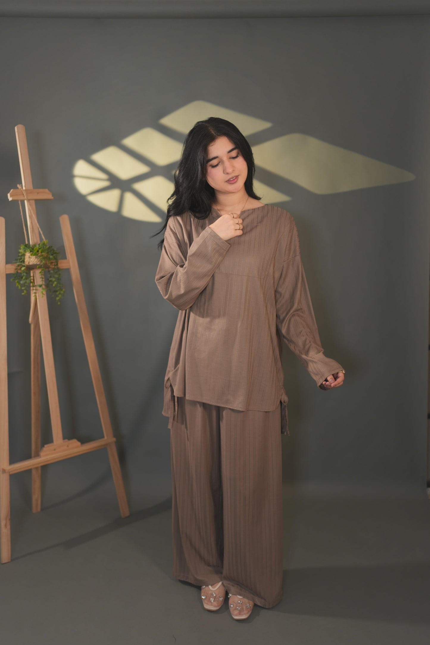 2Pc Coord Set - Coffee003
