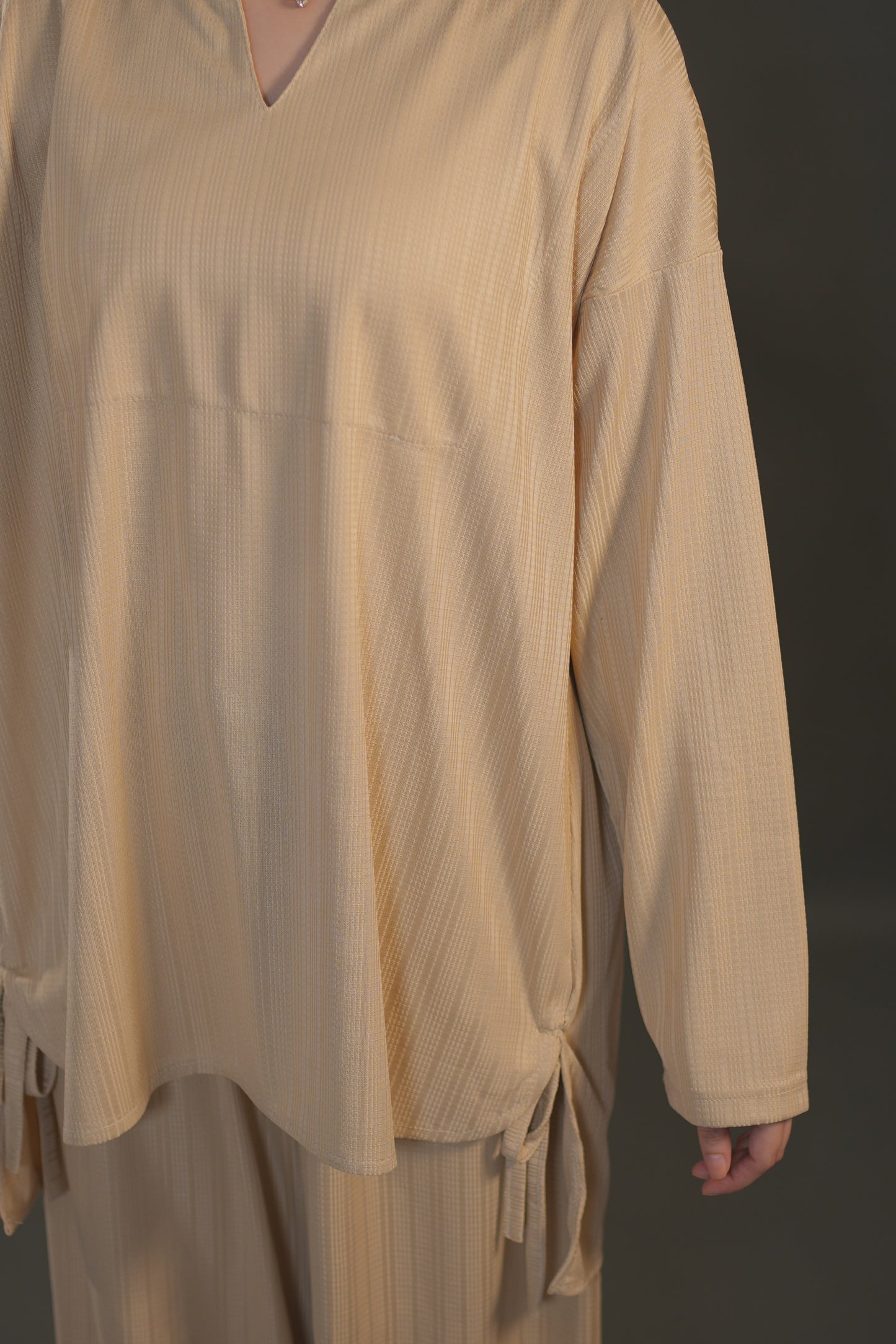 2 Pc coord Set - Beige002