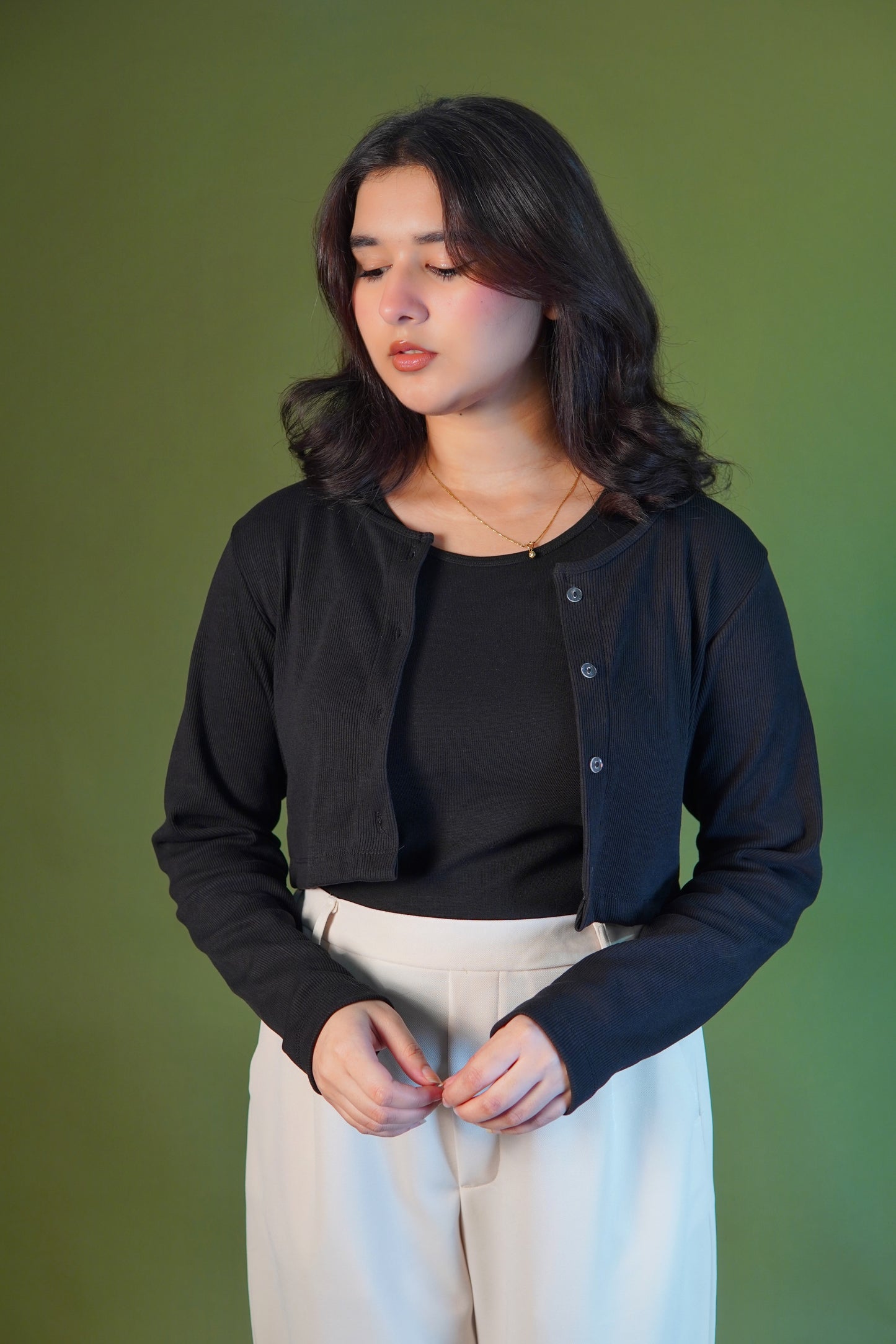Korean Sweater - Black
