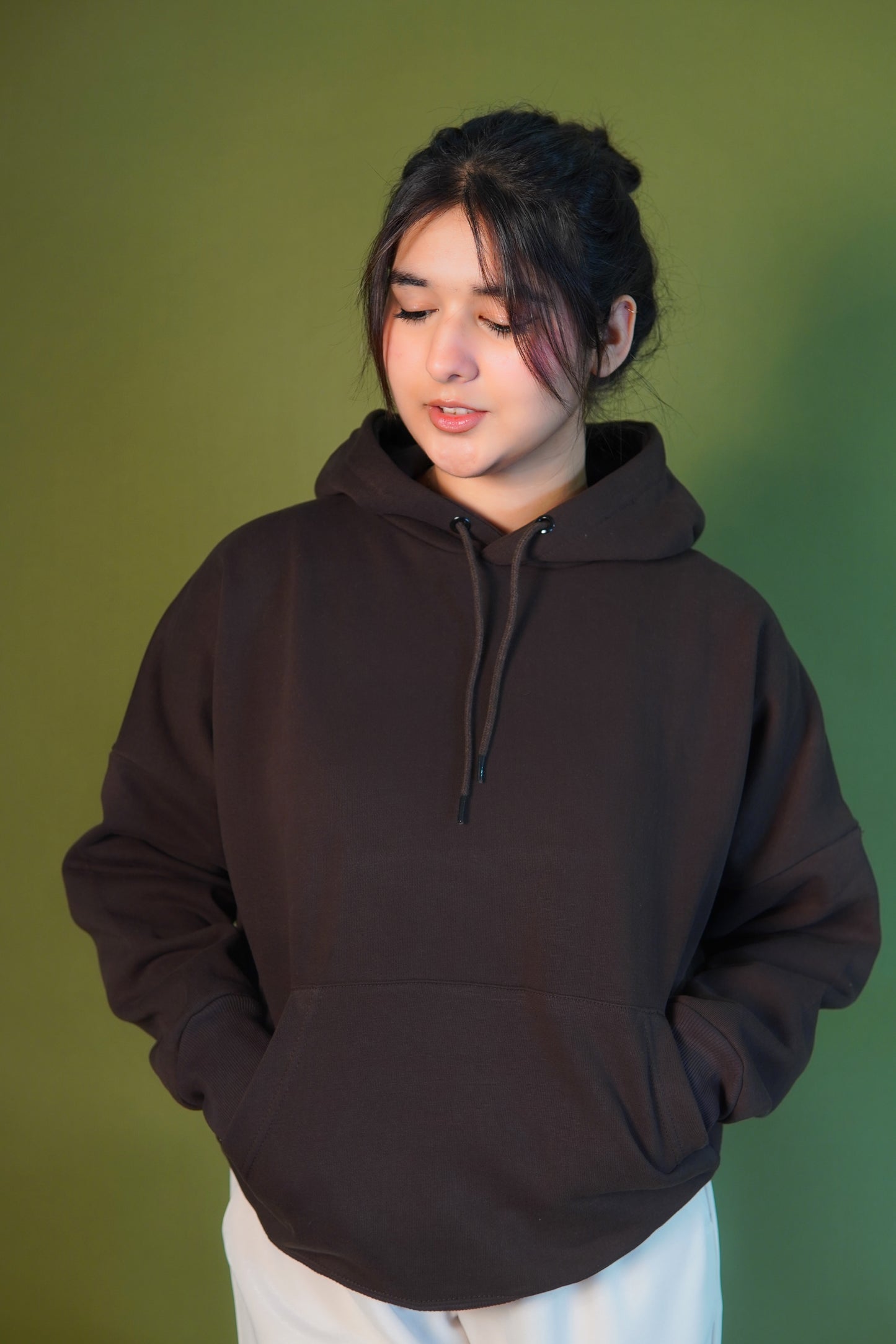 Oversized Hoodie- Chocolate Brown