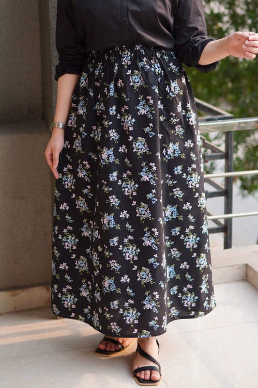 Single Printed Skirts- Sk009