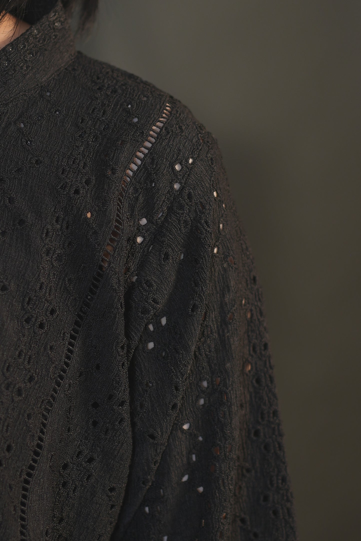 Black chickenkari Top