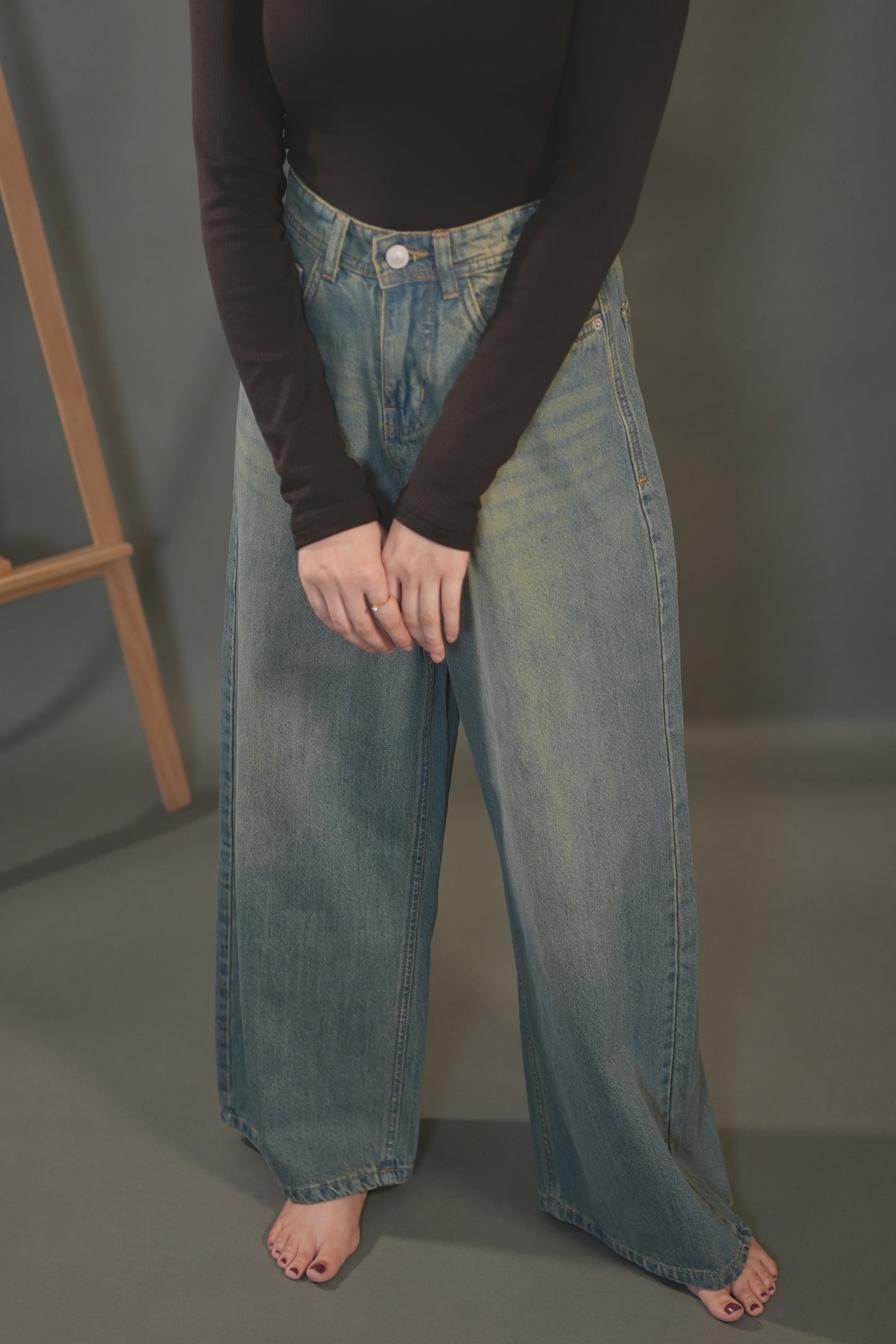Wide Leg jeans - light001