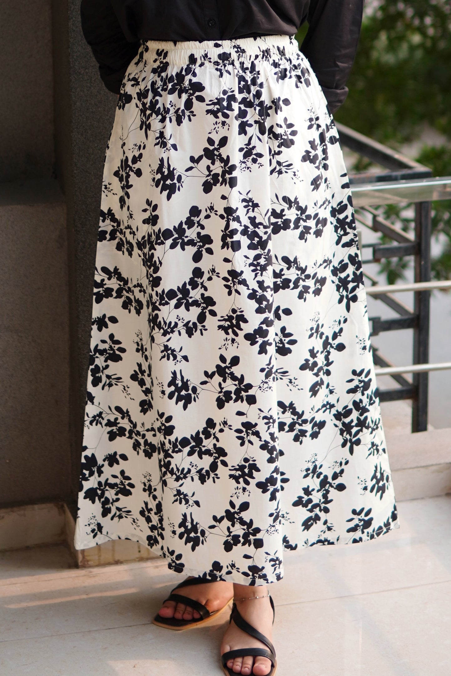 Single Printed Skirts- Sk010