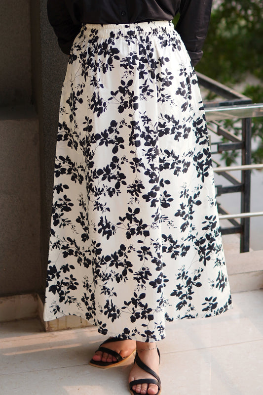 Single Printed Skirts- Sk010