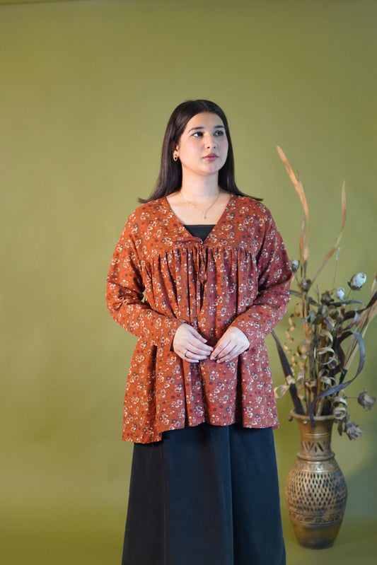 1pc-Kurti Orange