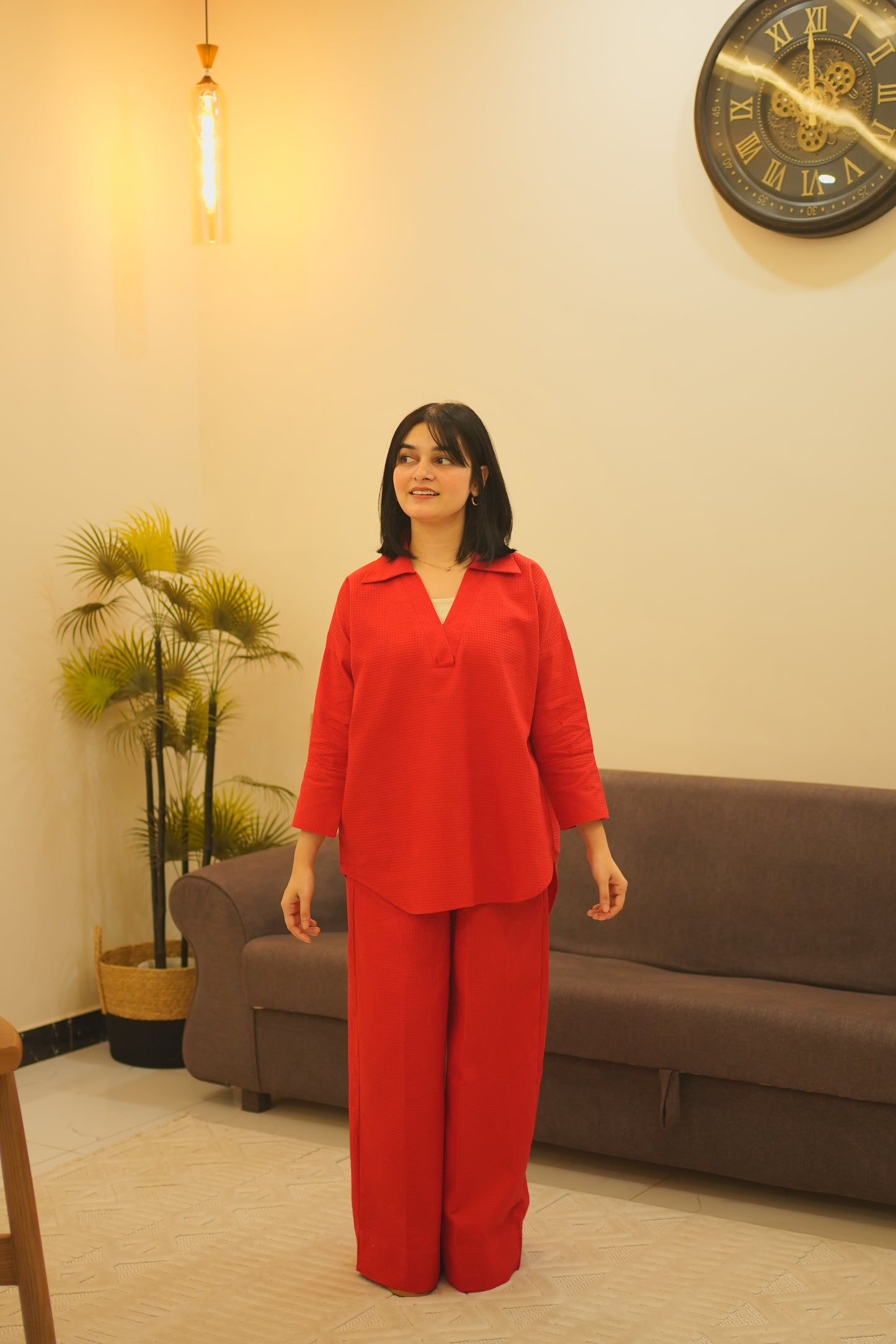 2 pc Co-ord Set - RED