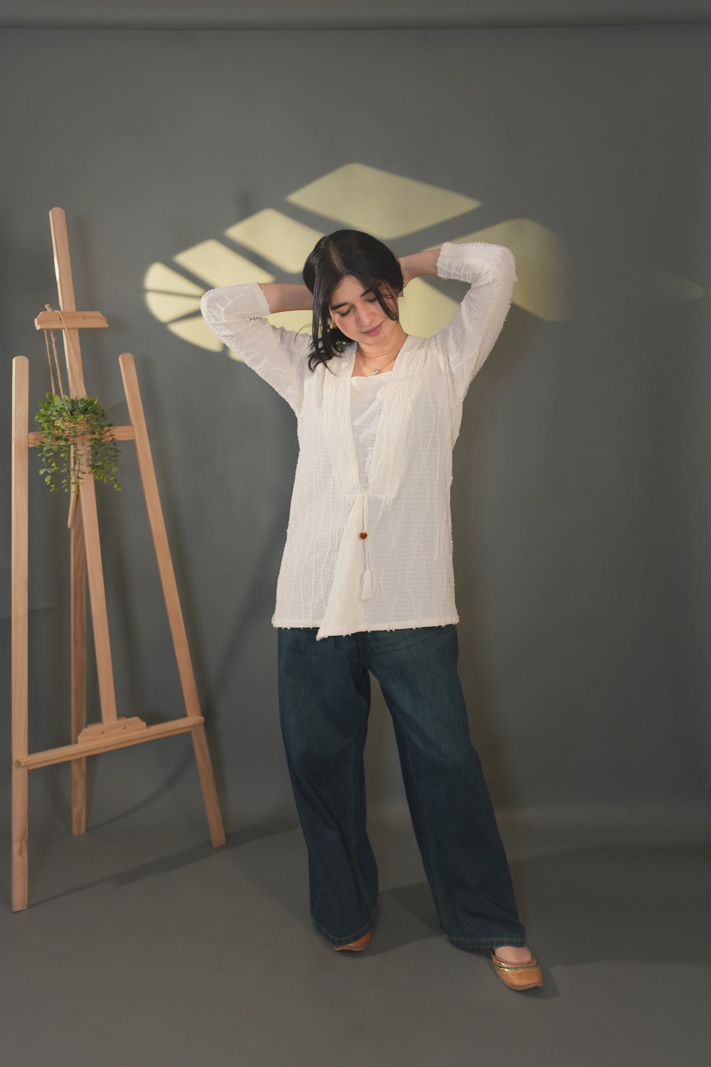 Fusion top - White