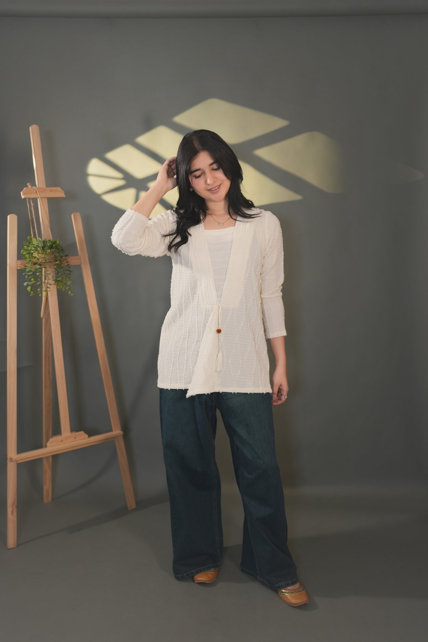 Fusion top - White