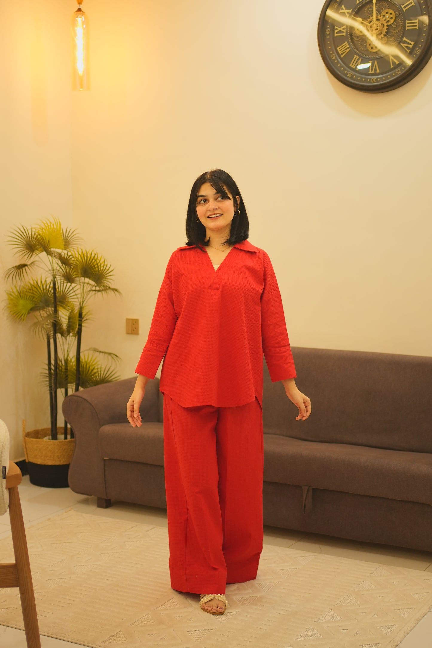 2 pc Co-ord Set - RED